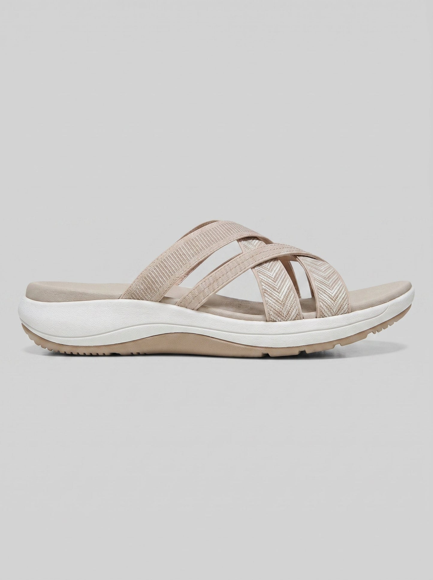 SANDALIAS CRUZADAS DE PLATAFORMA
