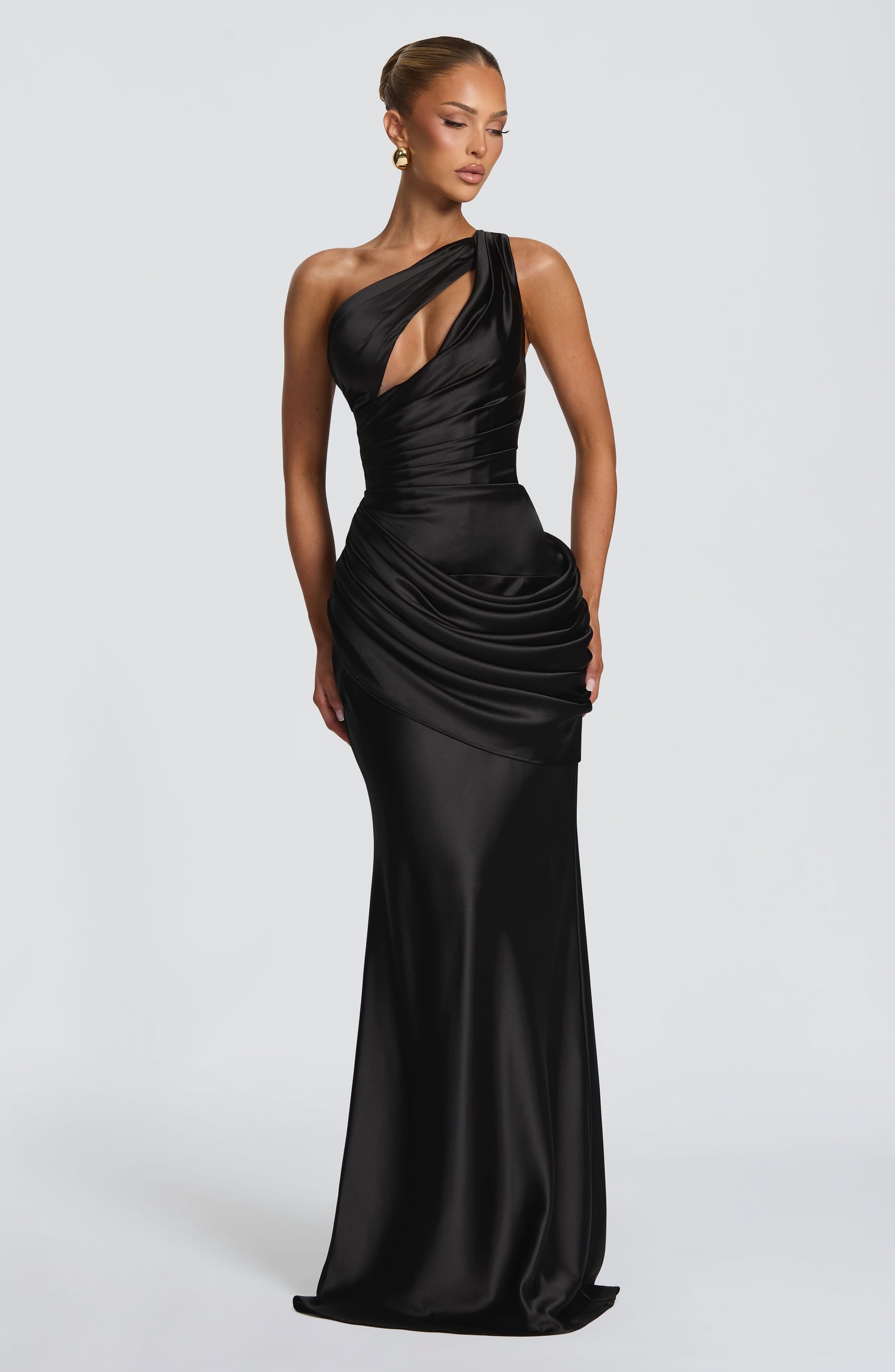Vestido largo  - Negro