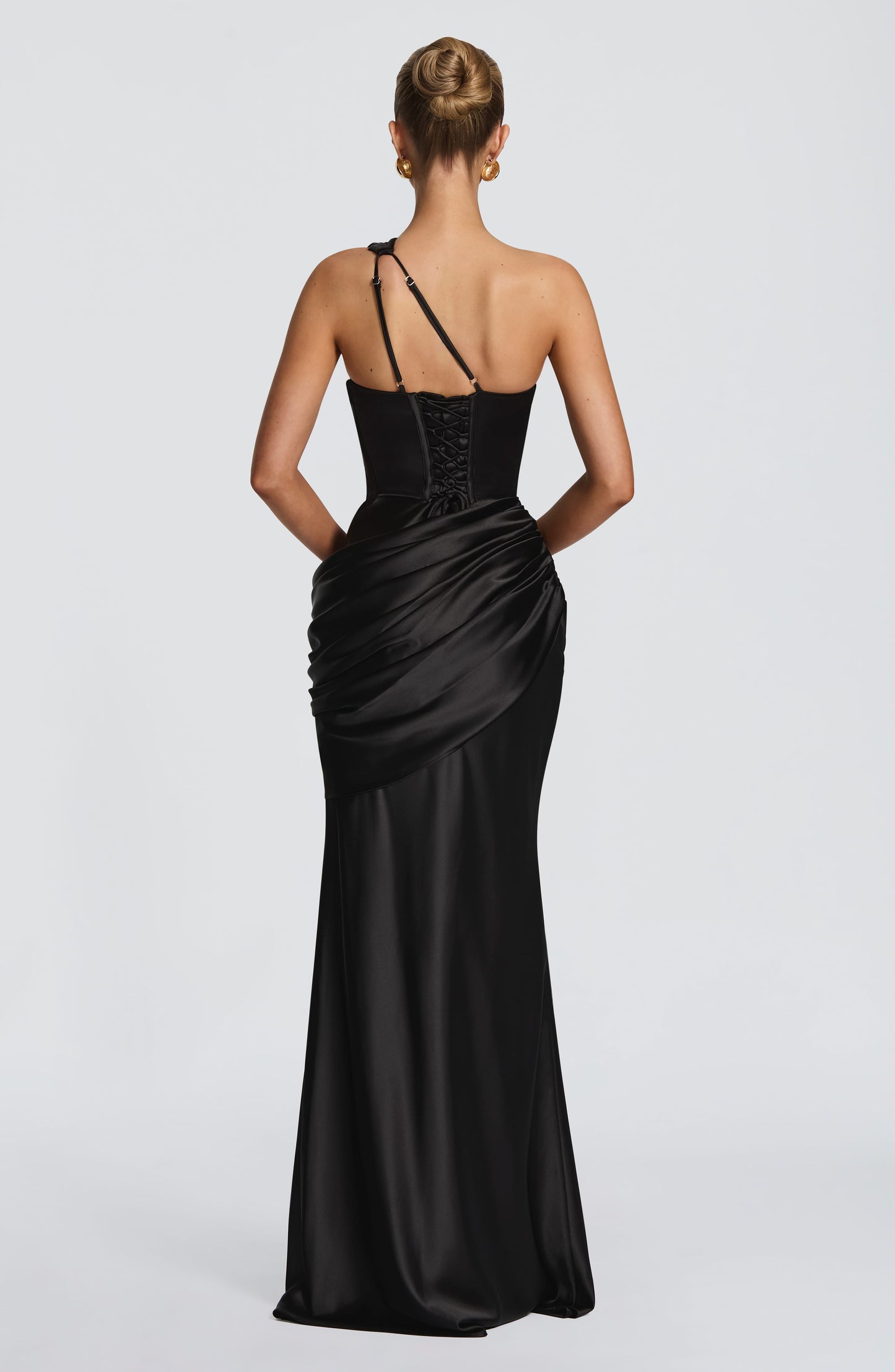 Vestido largo  - Negro