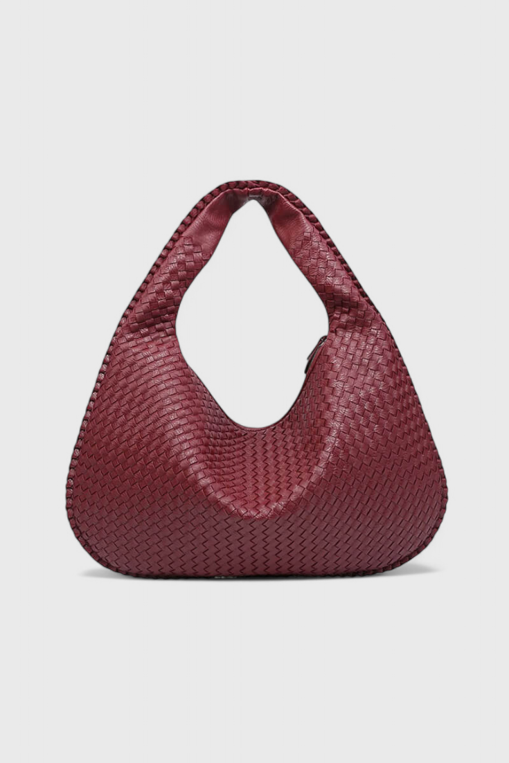 Bolso de Hombro Tejido Tilly