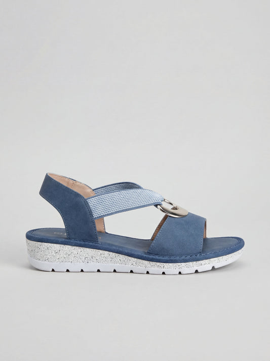 Sandalias elegantes con sujeción ajustada